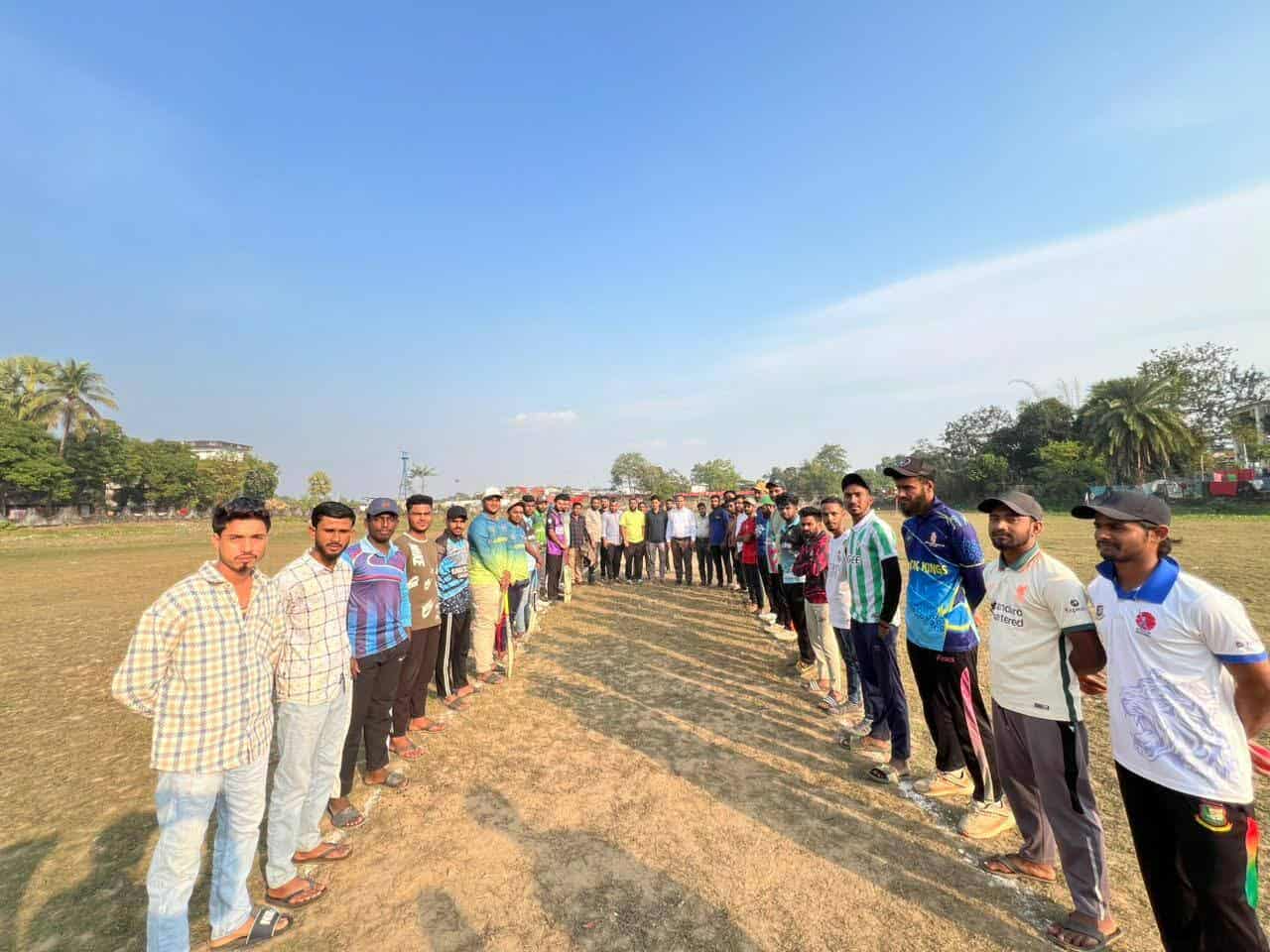 ছাতকে আভ্যন্তরীণ  ক্রিকেট প্রিমিয়ার লীগের  উদ্বোধন 