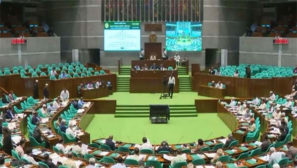 সংসদে আওয়ামী লীগের কার্যক্রম নিষিদ্ধের বিল পাস
