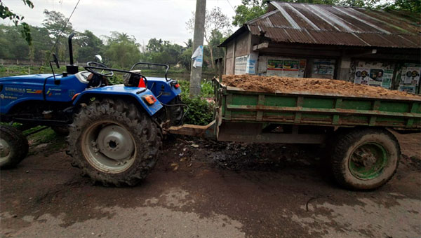 অবৈধভাবে বালু উত্তোলন: মাধবপুরে এক ব্যক্তিকে ১ লাখ টাকা জরিমানা