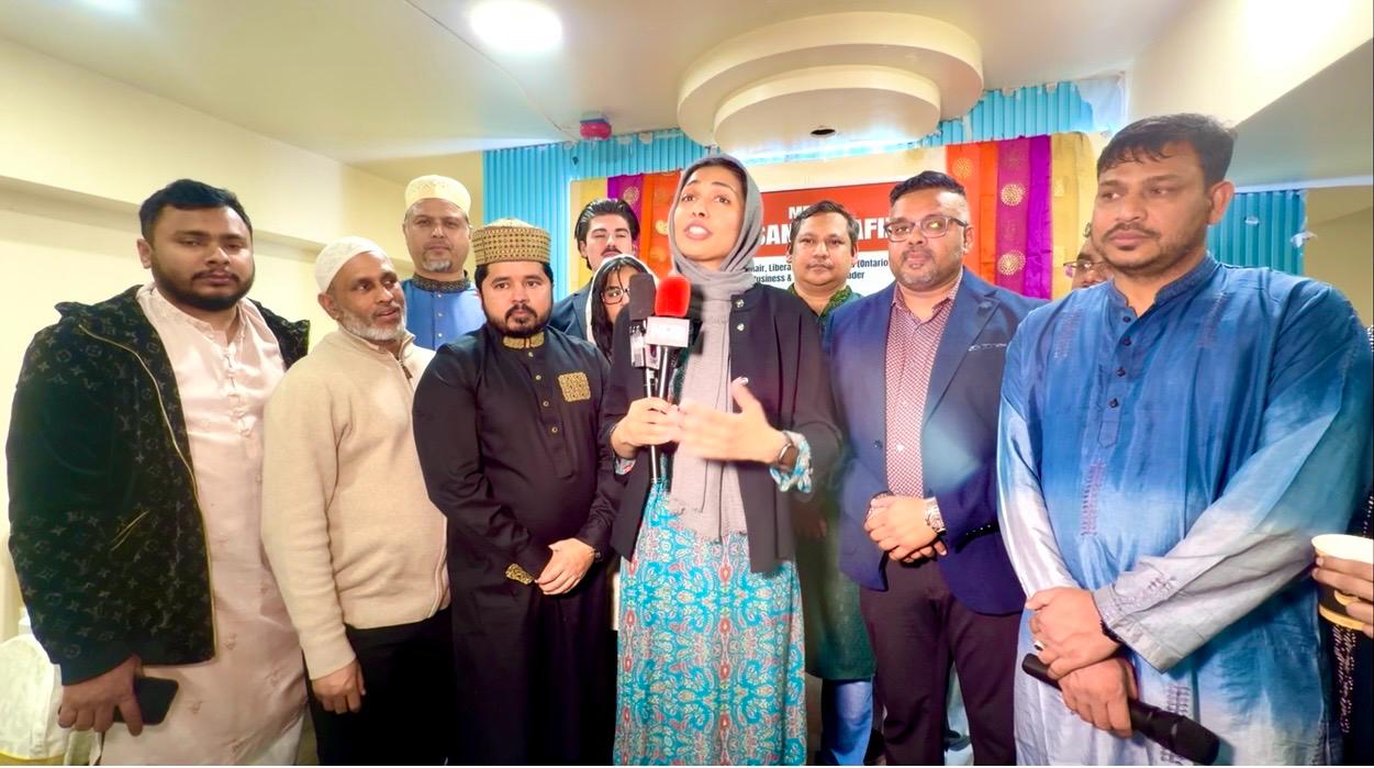 কানাডার বাংলাদেশি কমিউনিটির সাথে এমপিপি প্রার্থী হাফিজের মতবিনিময় কানাডার বাংলাদেশি কমিউনিটির সাথে এমপিপি প্রার্থী হাফিজের মতবিনিময়