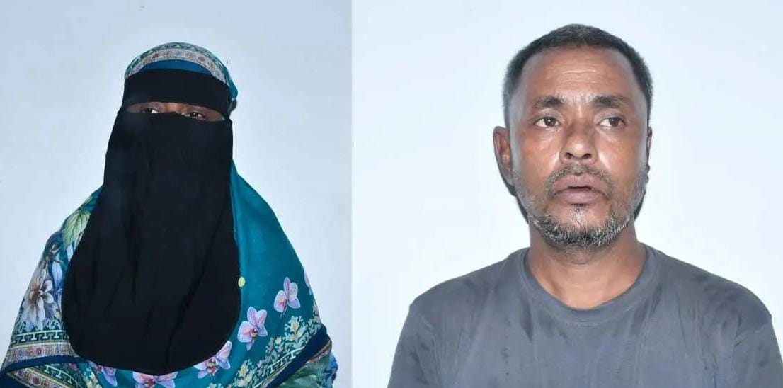 বিশ্বনাথে ভারতীয় মদসহ স্বামী-স্ত্রী আটক