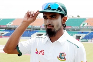 সিরিজ বাঁচানো টেস্টে টাইগার পেসার তানজিমের অভিষেক