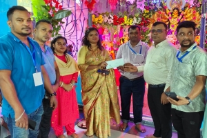 বিশ্বনাথে ৭টি পূজা মন্ডপে পৌর প্রশাসকের আর্থিক অনুদান