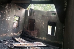 বড়লেখায় মাদ্রাসায় ভয়াবহ অ'গ্নিকা'ণ্ড: অর্ধকোটি টাকার ক্ষ'য়ক্ষ'তি