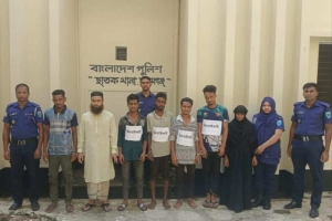 ছাতকে পুলিশের অভিযানে বিভিন্ন মামলায় ৭ জন গ্রেফতার